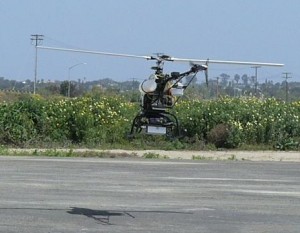 Helicopter takeoff