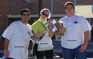 Three students from programming competition